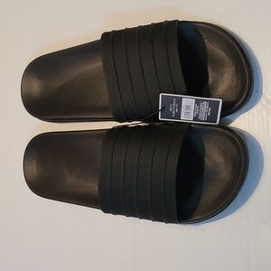West Loop Men's Sandals-Choose Size-Black-Waterproof-Easy Clean-Size L 11-12